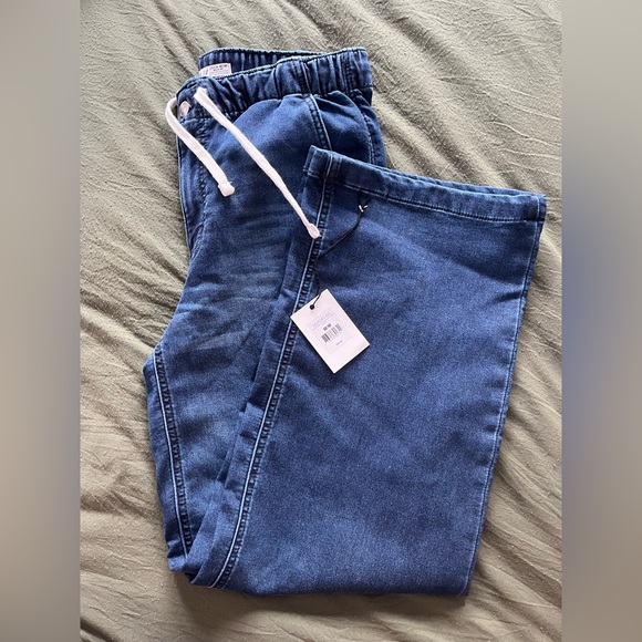 Blue Drawstring Joggers - Picture 1 of 1